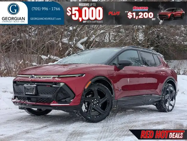 2026 Chevrolet Equinox EV RS- Panoramic Sunroof - Wireless