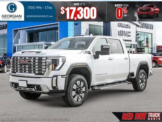 2026 GMC Sierra 2500HD Denali- Technology Pkg - Power Sunroof