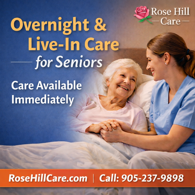Overnight & Live-In Care for Seniors