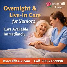Overnight & Live-In Care for Seniors