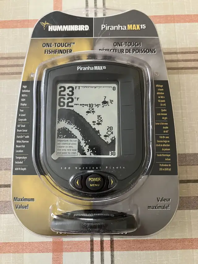 Hummingbird Piranha.Max15 fishffinder