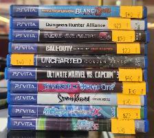 Playstation PSVita Games: Uncharted, Borderlands, Silent Hill