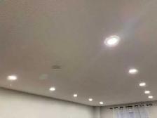 potlights inside and outside