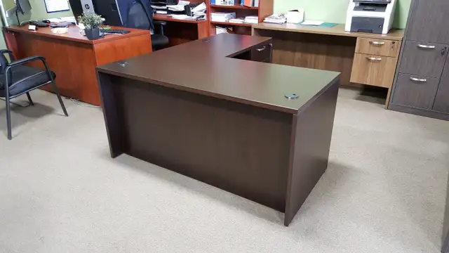 Akita Office Furniture L-Shape Desk From $529New - Photo 2