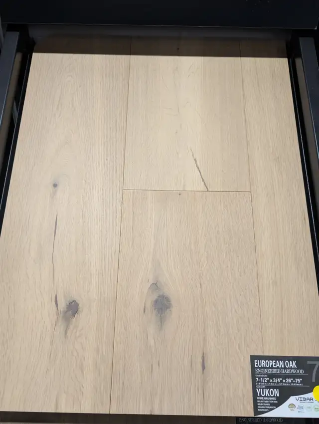 VIDAR YUKON ABCD - 10 BOXES IN STORE $4.99/SF - REGULAR $5.99/SF