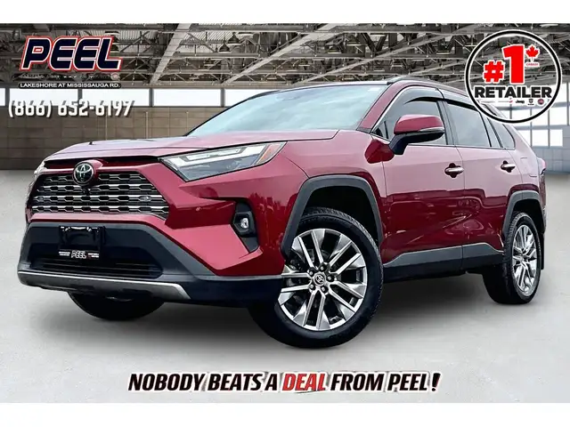 2023 Toyota RAV4 Limited | Vented Leather | Sunroof |SafetyTec |