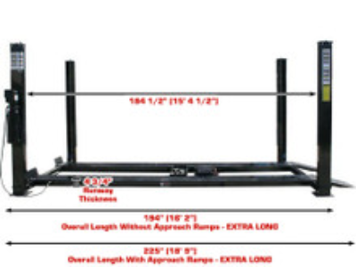 New 4 Post Car Lift, Parking Lift, Storage Lift 9000lb--AB - Photo 6