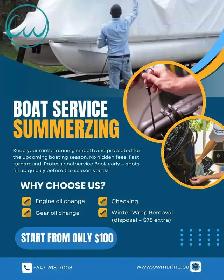 Boat Spring Prep / Oil Change Help – Lake Simcoe Area