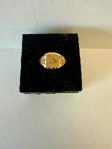 10K Gold Children's Signet Ring~Size 3