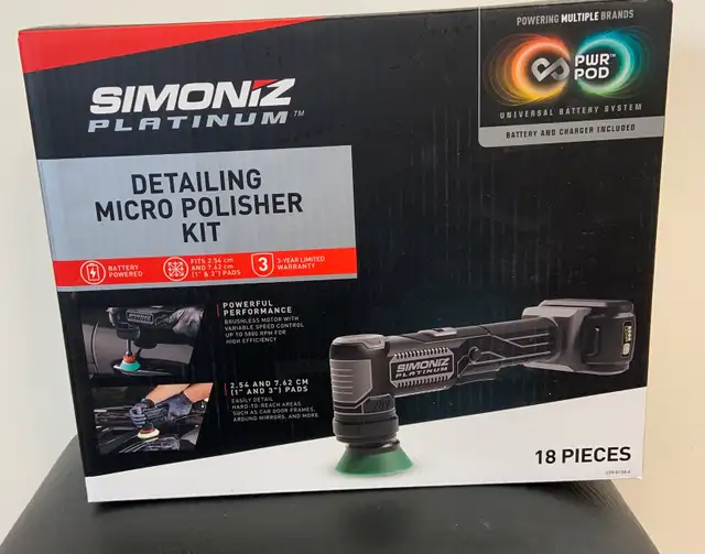 Simoniz Platinum Detailer and Micro Polisher