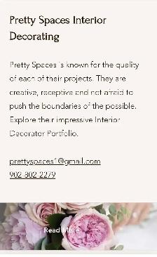 Pretty Spaces Interior Decorating