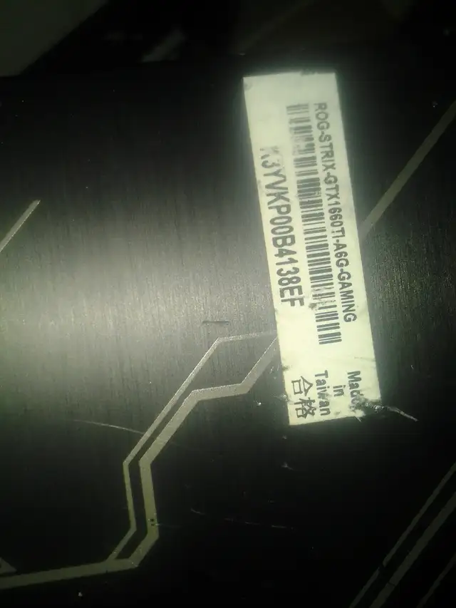 ASUS GeForce GTX 1660 Ti 6GB GDDR6 PCI Express 3.0 ROG-STRIX-GTX - Photo 3