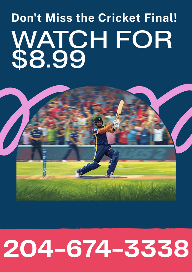 Enjoy Cricket World Cup Final Live – Just $8.99
