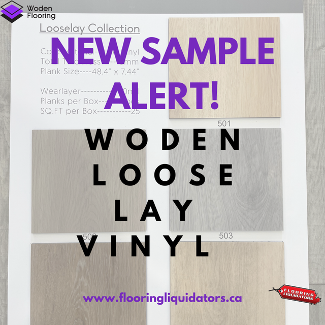Woden 5mm Loose Lay Sample Alert