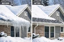 Roof repairs- Snow Removal, Ice Damn Clearing and Leak Repairs