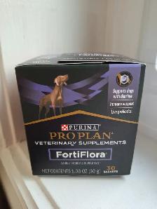 Purina Pro Plan FortiFlora Dog Canine Probiotic Supplement - New