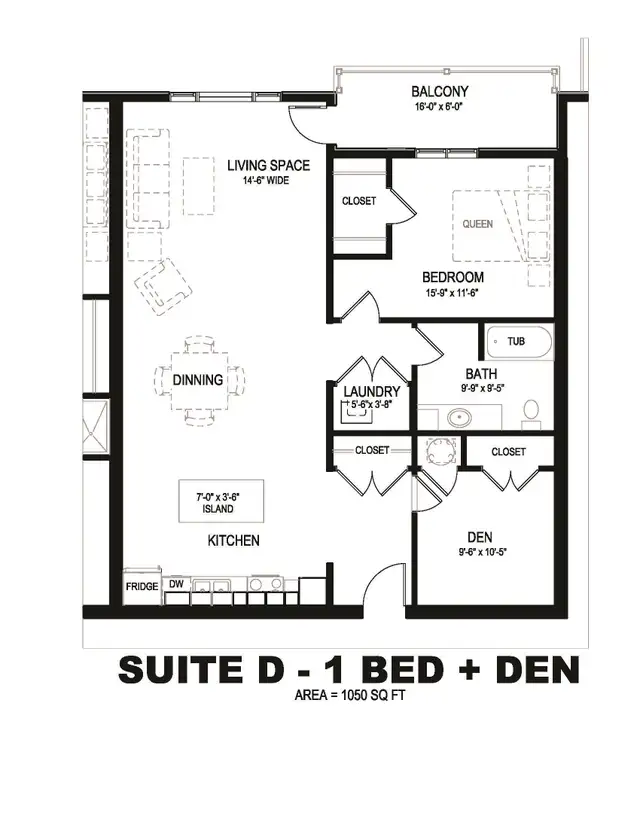 1Bed Den/1Bath Uptown Near Shopping/Restaurants, Available Aug1 - Photo 12