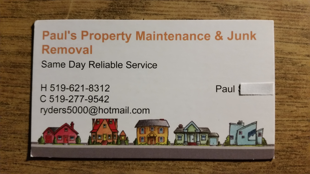 Junk Removal / Landscaping