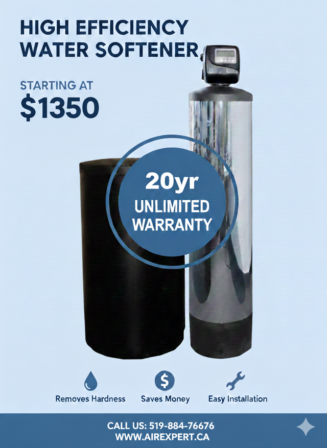 WATER SOFTENER WATER SOFTENER WATER SOFTENERWATER SOFTENER OFFER