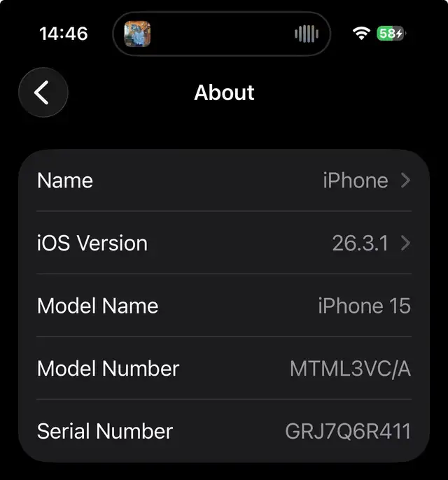 iPhone 15 White 128GB UNLOCKED Excellent Condition 86% Battery - Photo 3