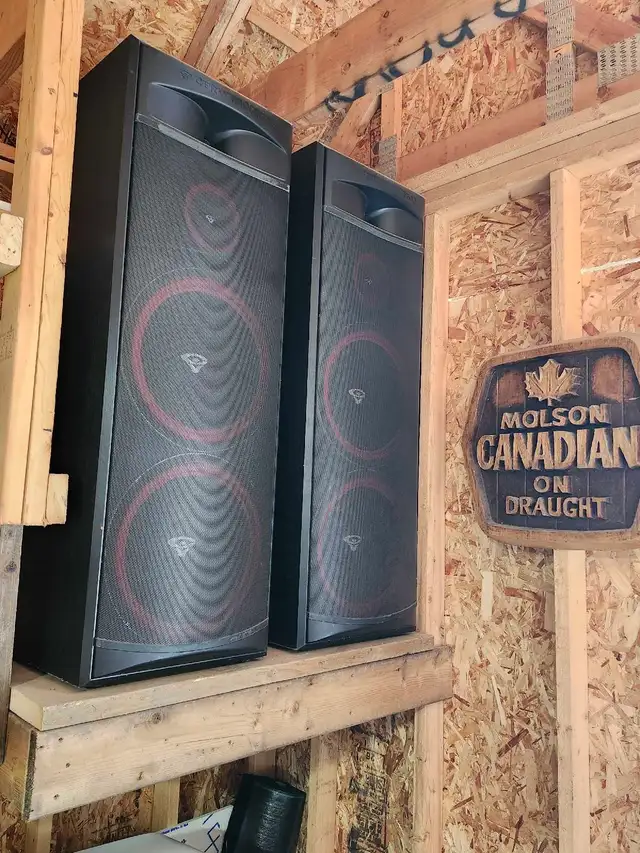 Cerwin Vega Speakers XLS-215 2 x 15' 3 way floor standing pair