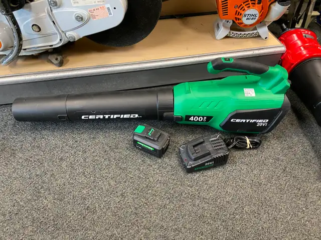 Certified 20V Electric Blower w/ Battery   Charger @ Cashopolis!
