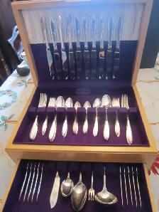 REVERIE silverware set for 10 - Photo 2