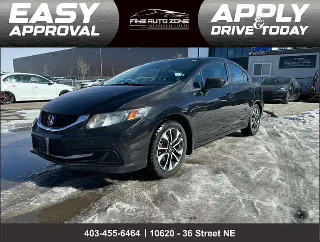 2014 Honda Civic Sedan EX | Bluetooth, Sunroof, Heat Seats