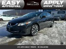 2014 Honda Civic Sedan EX | Bluetooth, Sunroof, Heat Seats