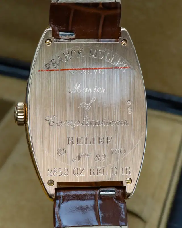 2015 Franck Muller 18kt Gold Curvex Quartz with Factory Diamonds - Photo 7