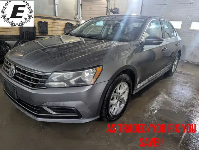 2016 Volkswagen Passat TRENDLINE   AS TRADED YOU FIX YOU SAVE!