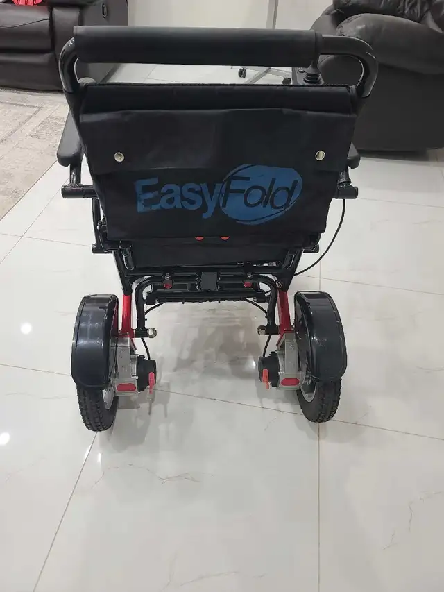 Easy fold travel wheelchair - Photo 2