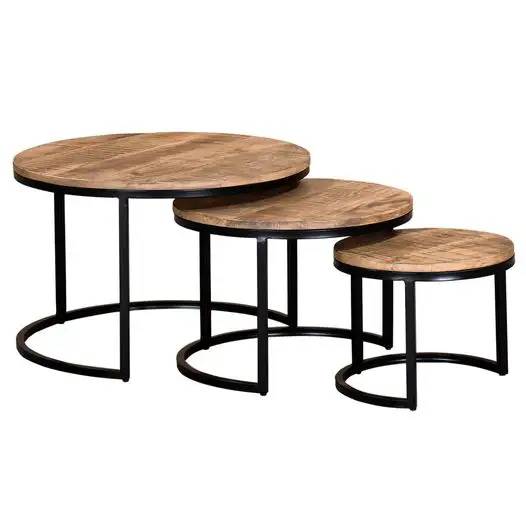 Coffee Table Door Crashers Darsh 3pc Coffee Table Set .. - Photo 2
