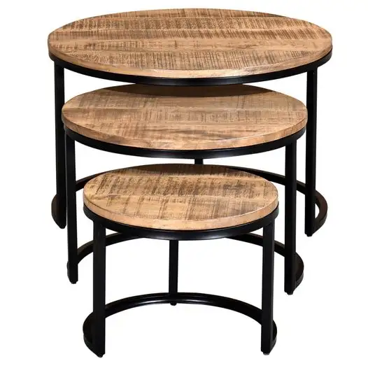 Coffee Table Door Crashers Darsh 3pc Coffee Table Set .. - Photo 5