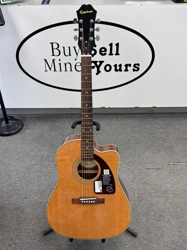 Epiphone AJ-210CE  Acoustic/Electric Guitar - Photo 2