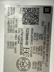 2019 GMC Savana Cargo Van CARGO - Photo 15