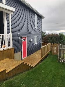 1 Bedroom Above Ground Apartment in East End St. John's!