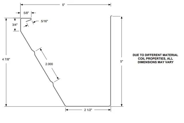 Fascia 5" Gutter Machine KWM Ironman - Photo 2