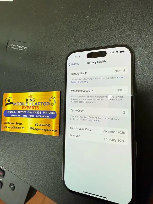 iPhone 16 with Apple warranty - Photo 4