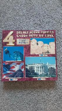 4 IN 1 DELUXE VINTAGE JIGSAW PUZZLES