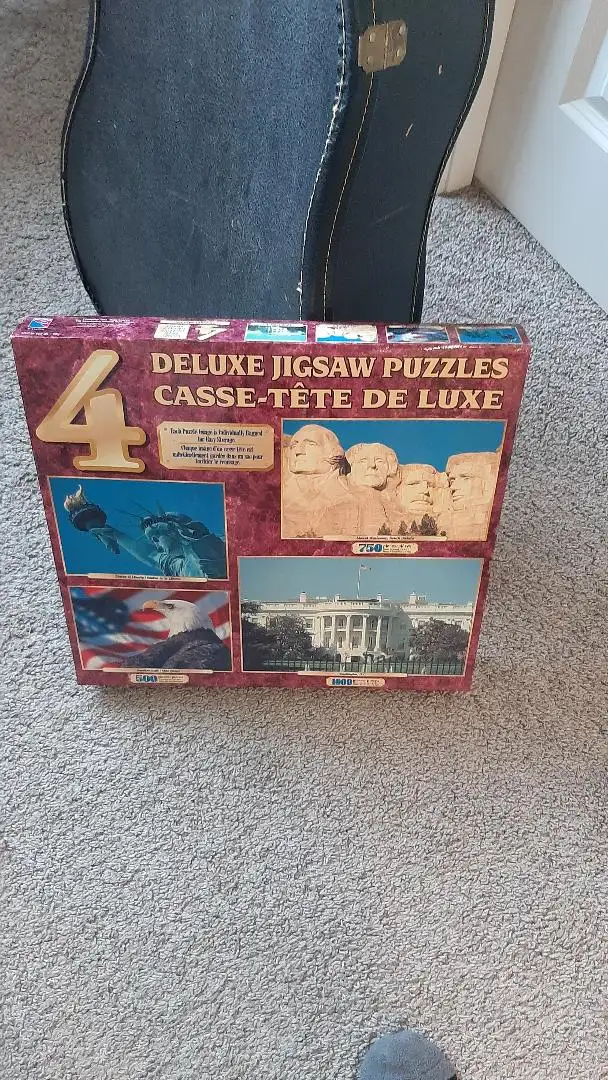4 IN 1 DELUXE VINTAGE JIGSAW PUZZLES - Photo 3