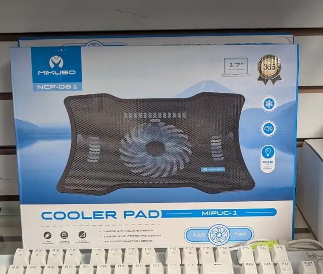 Support Refroidisseur pour Laptop 15–17 RGB – Cooler Pad Ventilé