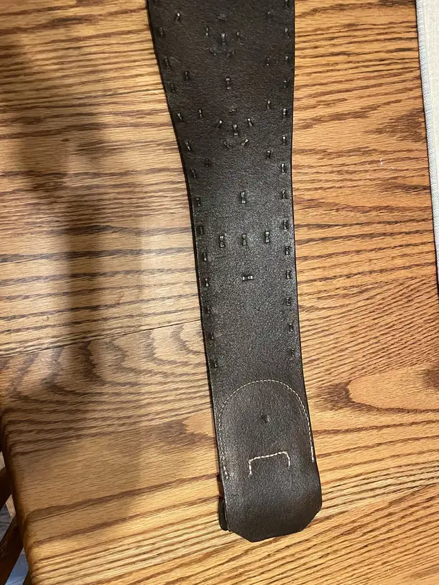 Double RL Ralph Lauren leather belt - Photo 4