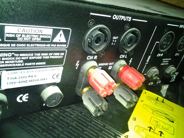 2-Channel Professional Rackmount Power Amplifier – Model PA-6 2 - Photo 2