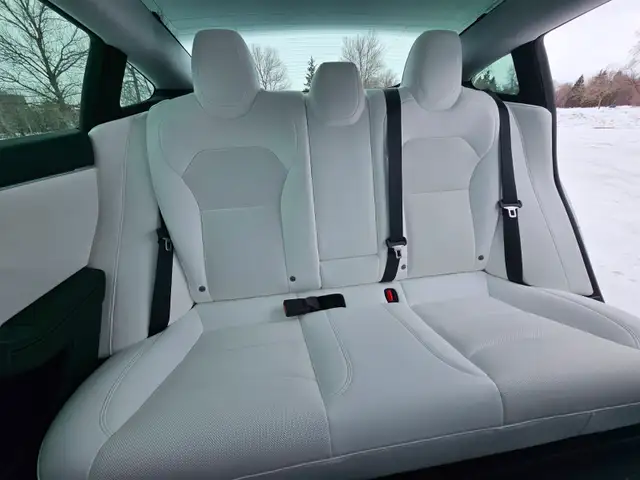 2025 TESLA MODEL 3 LONGE RANGE ALL WHEEL DRIVE WHITE ON WHITE - Photo 8