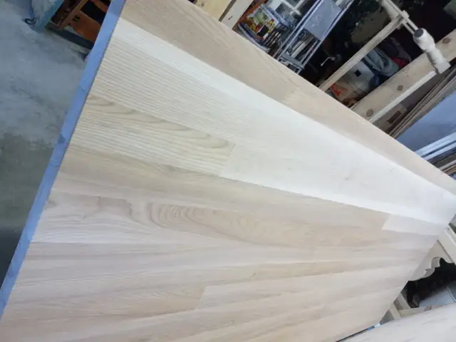 STUNNING NEW OAK TABLE 8FT X 43' & 2' THICK LOUIS XIII STYLE - Photo 6