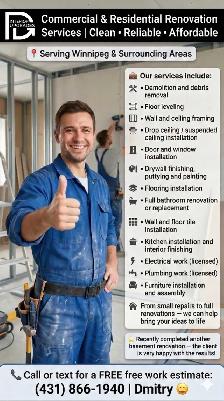 DG Interior Upgrades & Renovations