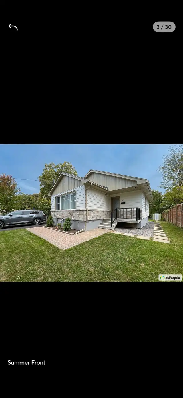 Bungalow for sale in Pointe-Claire