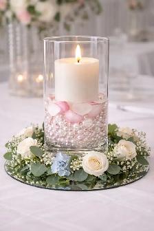 Elegant Candle Wedding Centerpieces for Rent