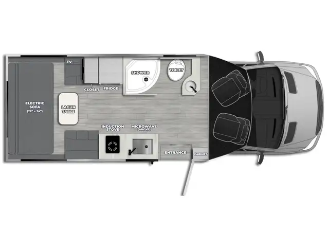 2026 Pleasure-Way Plateau XL TS Classe B Mercedes Sprinter 2026 - Photo 4